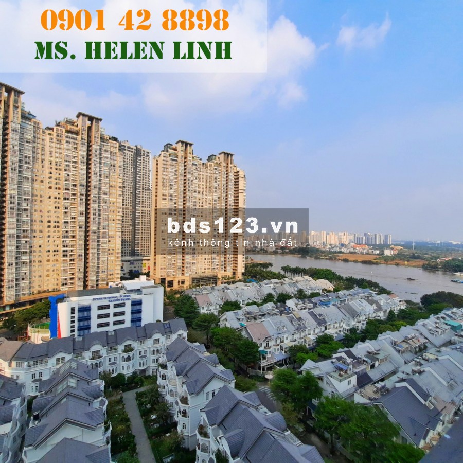 Opal Tower - Saigon Pearl. Căn hộ 3PN - 135m2 cho thuê. Hotline PKD 0901428898