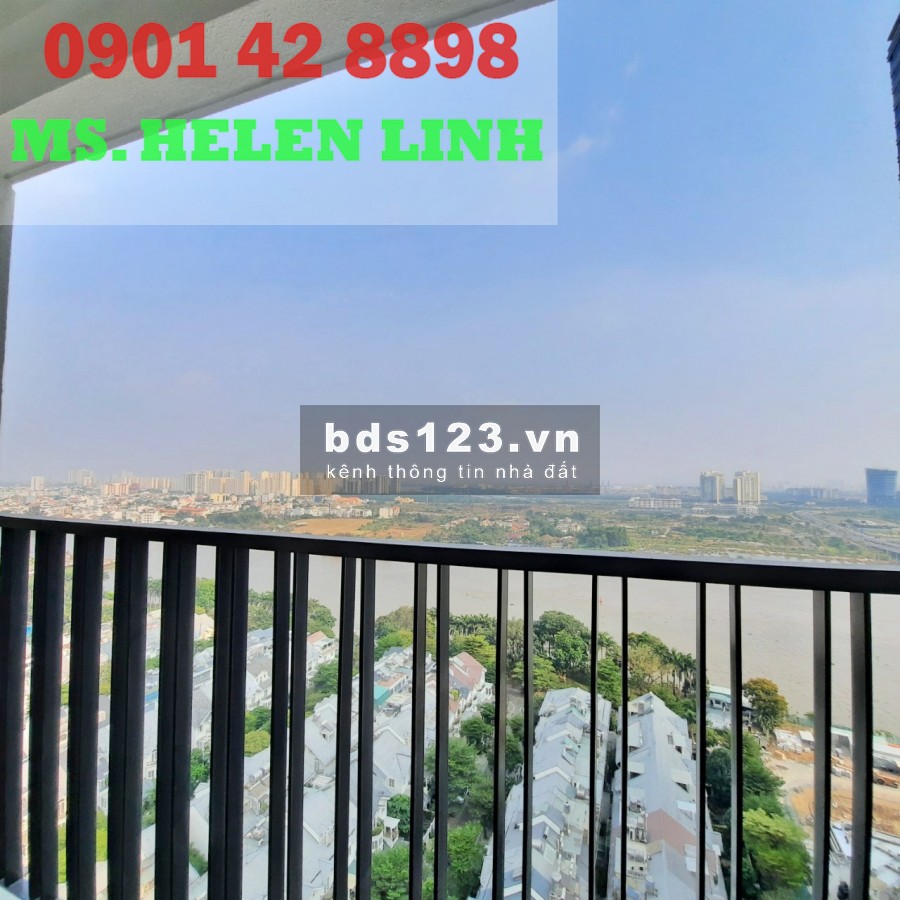 Opal Tower - Saigon Pearl. Căn hộ 3PN - 135m2 cho thuê. Hotline PKD 0901428898