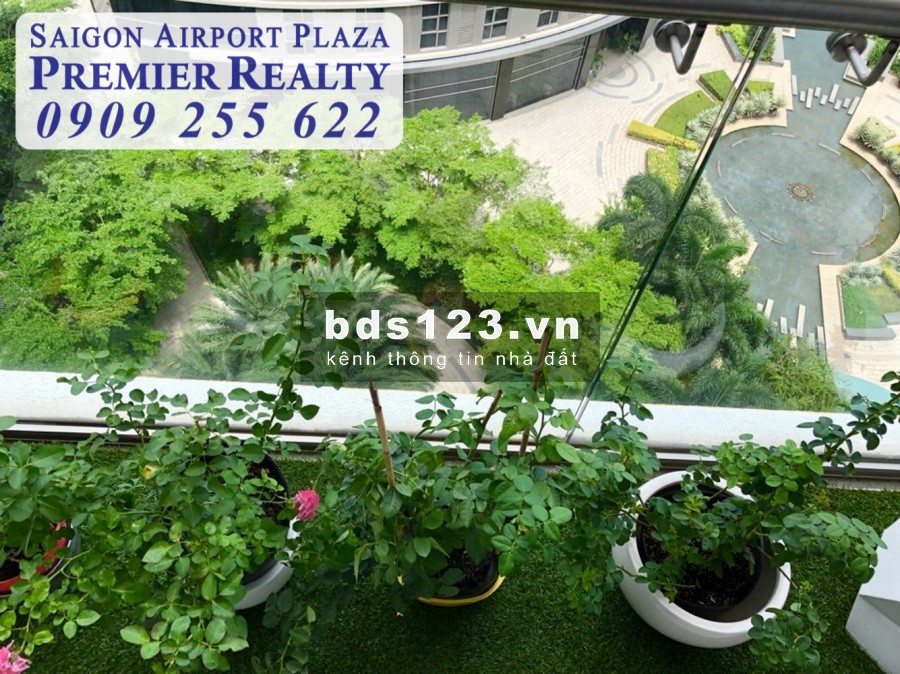 Sở Hữu Ngay căn hộ chung cư 2pn - 95m2, View Sân Vườn tại Sài Gòn Airport Plaza. Lh Hotline Pkd 0909 255 622