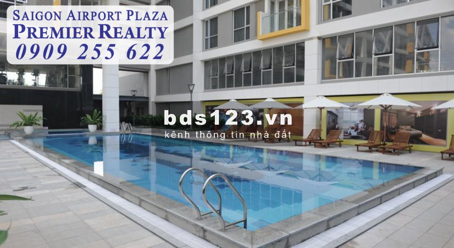 Sở Hữu Ngay căn hộ chung cư 2pn - 95m2, View Sân Vườn tại Sài Gòn Airport Plaza. Lh Hotline Pkd 0909 255 622