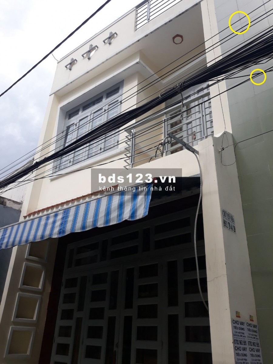 Nhà HXT Tân Kỳ Tân Qúy trệt, lầu, ST, 2PN giá 10tr