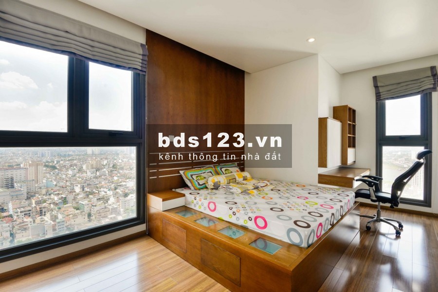 Cho Thuê căn hộ Pearl Plaza 2pn, 97m2 Tại Bình Thạnh, nội thất cao cấp, đầy đủ