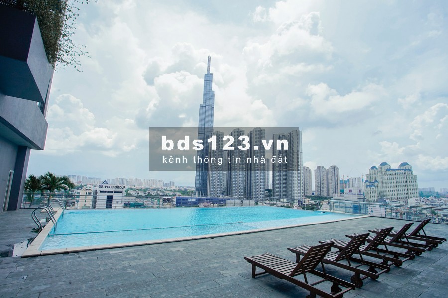 Cho Thuê căn hộ Pearl Plaza 2pn, 97m2 Tại Bình Thạnh, nội thất cao cấp, đầy đủ