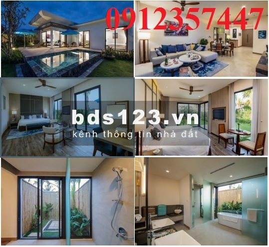 Bán gấp villa 2pn giá 12.5 tỷ tại Melia Hồ Tràm . Lh 0912357447