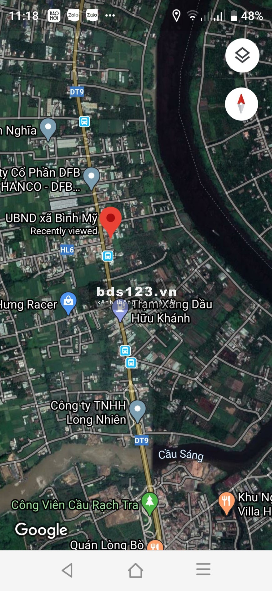 Cho thuê đất trống 1,600m2 ven sông SG, Bình Mỹ, Củ Chi - TP Hồ Chí Minh (giá thỏa thuận)