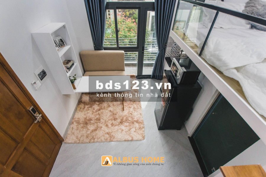 CHDV full nội thất, mới xây, ban công, ngay nga tư 7 hiền.TB