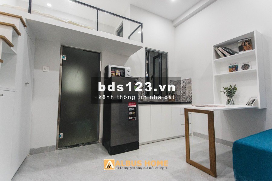 CHDV full nội thất, mới xây, ban công, ngay nga tư 7 hiền.TB