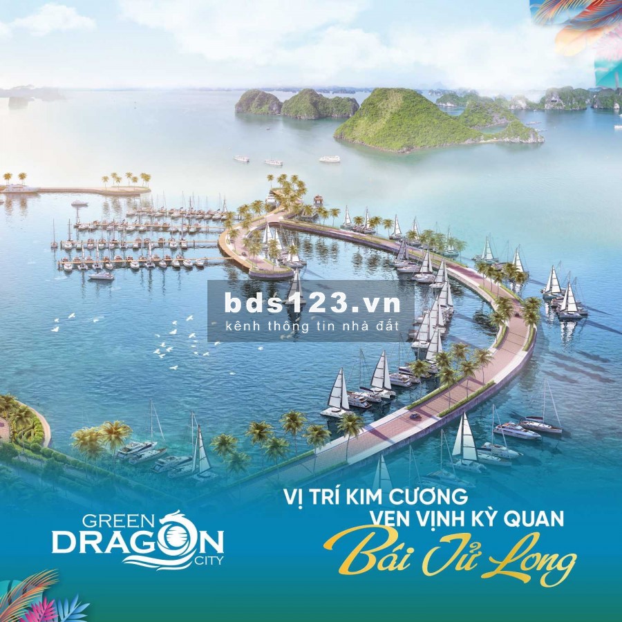 Chi tiết: Green Dragon City Bán 2 lô mặt Đông Nam, đường lớn, 2 mặt giáp công viên giá thấp nhất thị trường