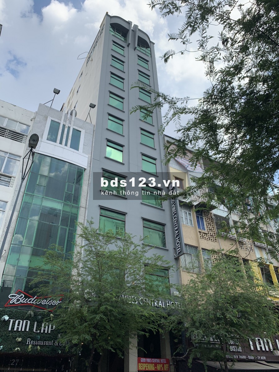 BÁN KHÁCH SẠN MT LÊ THÁNH TÔN Q.1 – HẦM 11 LẦU / GIÁ 255 TỶ / 7.2 x 18.7M [ 50Phòng]