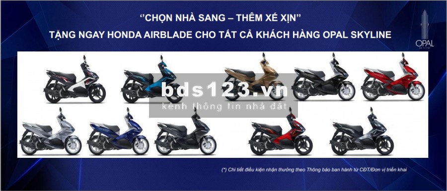 Bán Căn Hộ Opal Skyline Trung Tâm Hành Chính TP Thuận An, Bình Dương Giá Chỉ Từ 1.180 Tỷ/Căn