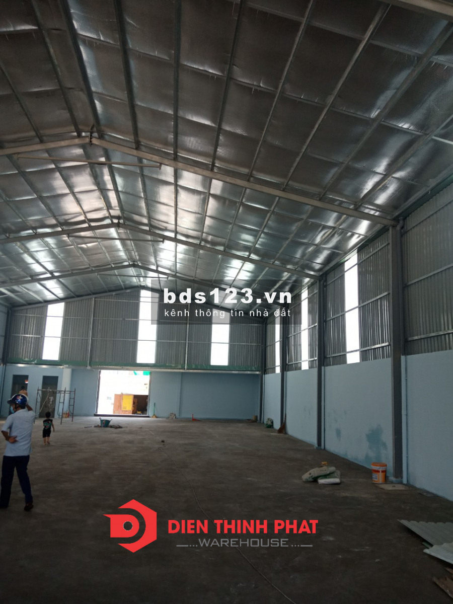 Xưởng mới xây cho thuê gấp khu vực Liên Ấp 1-2-3, Bến Lội, Cây Cám