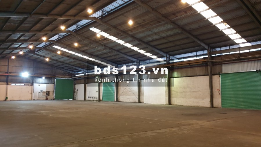 Cho THUÊ KHO diện tích hiện trống 5.000m2, khu CN Vĩnh Lộc, Hóc Môn.
