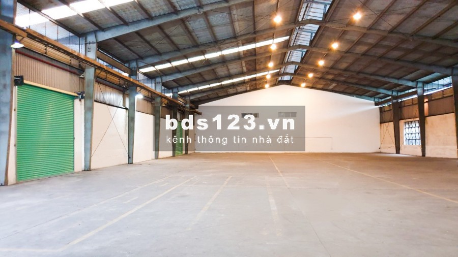 Cho THUÊ KHO diện tích hiện trống 5.000m2, khu CN Vĩnh Lộc, Hóc Môn.