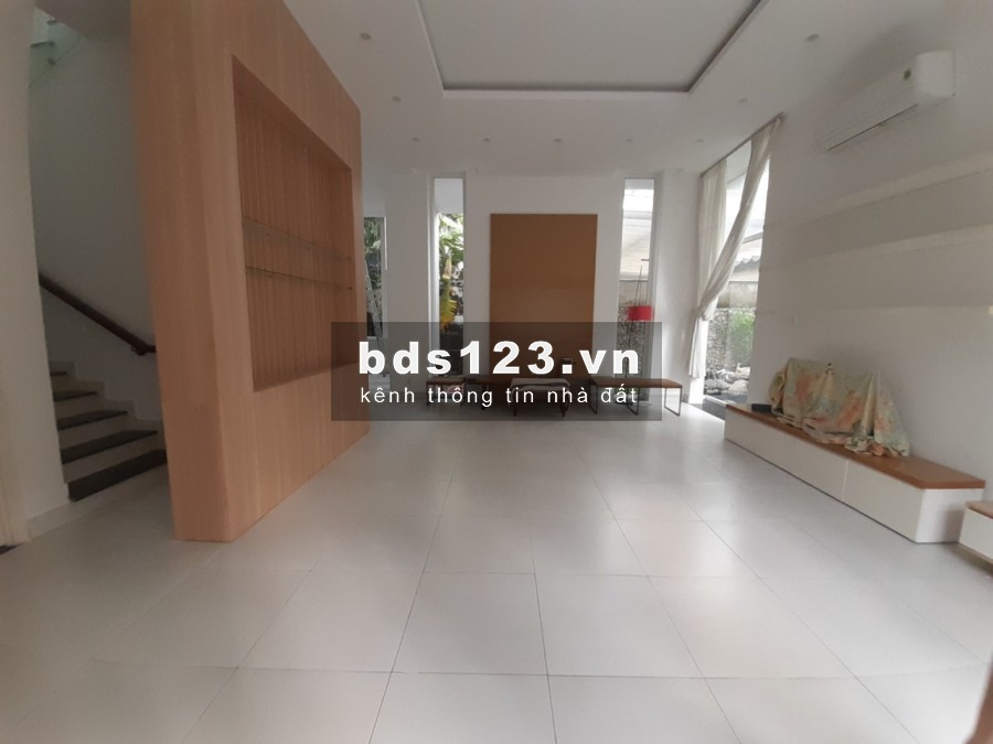 Villa trệt 2 lầu 4 phòng full nội thất 12x20m Thảo Điền