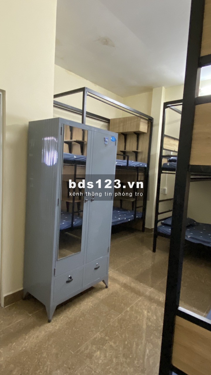 Cho thuê ký túc xá mới, có nệm tủ, bảo vệ 24/24 giá từ 1tr