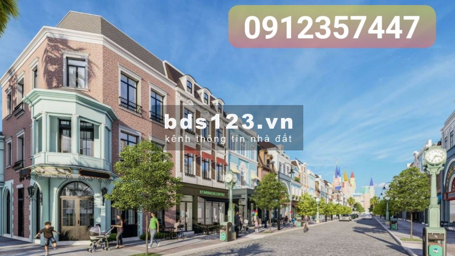 Bán shophouse, mini hotel và villa mặt biển kế cạnh melia hồ tràm giá từ 5,8 tỷ/căn, tt 1%/tháng. Lh 0912357447