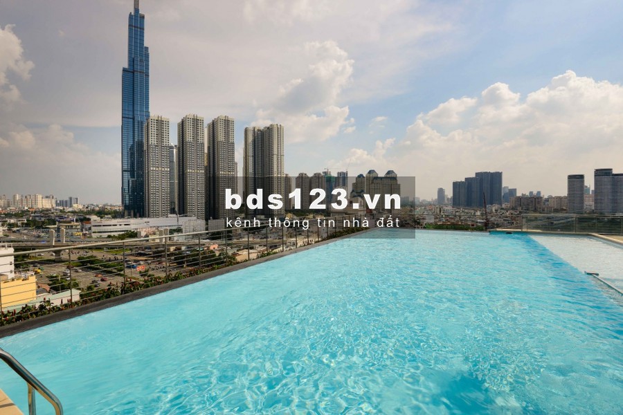 Cho Thuê căn hộ Pearl Plaza Q. Bình Thạnh, 1pn_56m2, Đủ Nội Thất