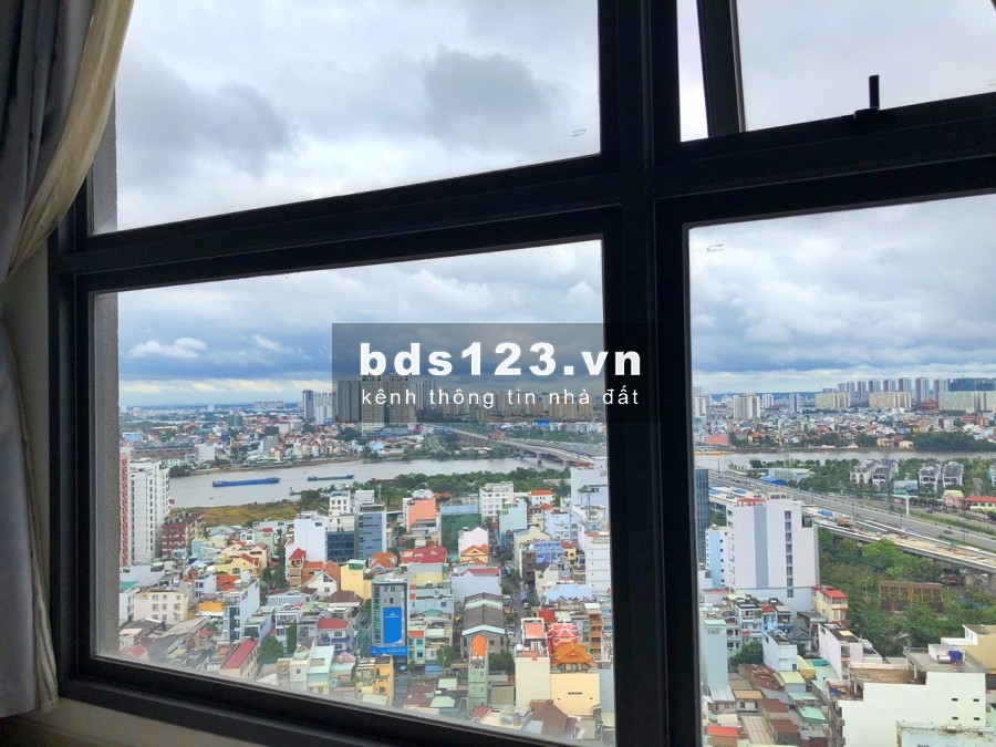 Cho Thuê căn hộ Pearl Plaza Q. Bình Thạnh, 1pn_56m2, Đủ Nội Thất