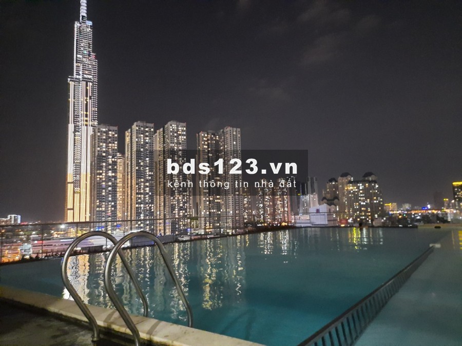 Cho Thuê căn hộ Pearl Plaza Q. Bình Thạnh, 1pn_56m2, Đủ Nội Thất