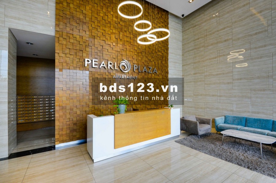 Cho Thuê căn hộ Pearl Plaza Q. Bình Thạnh, 1pn_56m2, Đủ Nội Thất