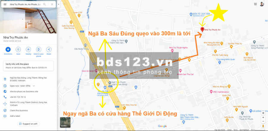 Nhà Trọ Bình Dân Phước An, Free Wifi, Gần KCN Long Đức, KCN An Phước