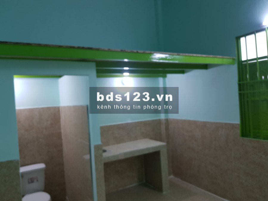 Phòng trọ cao cấp, 25m2, có gác lững, bếp nấu ăn, an ninh, mới 100%, rất thoáng mát