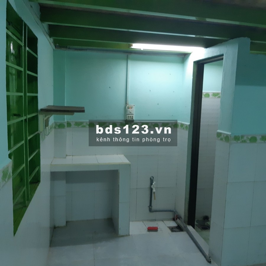 Phòng trọ cao cấp, 25m2, có gác lững, bếp nấu ăn, an ninh, mới 100%, rất thoáng mát
