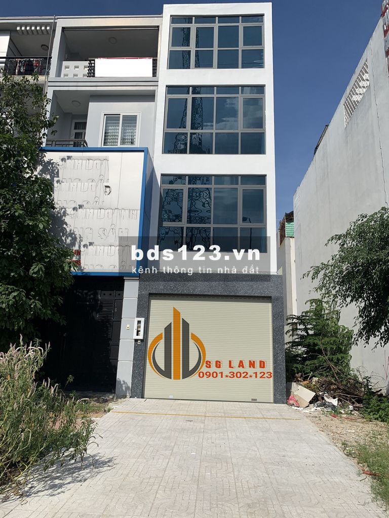 Cho Thuê Nhà VP 350m2 hầm 4 sàn trống suốt trần lựu An Phú Quận 2 MS:567