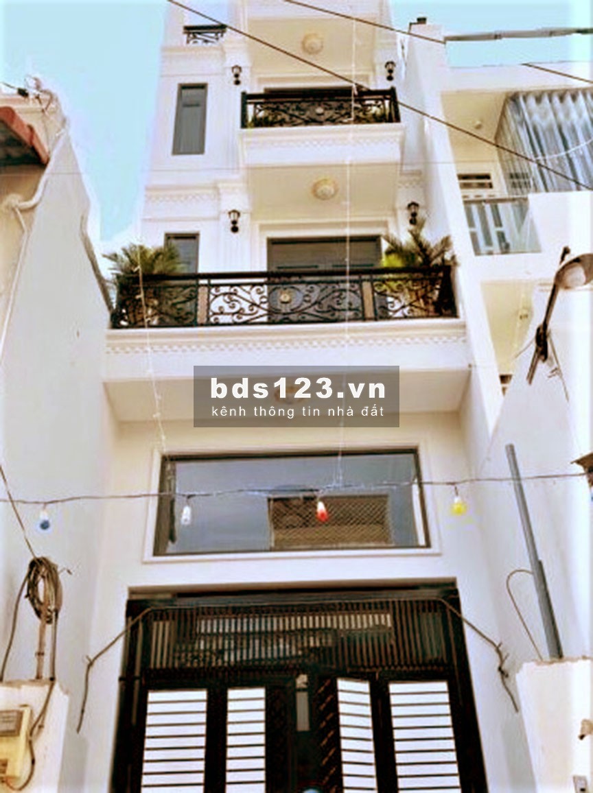 Bán nhà Đường 4m, 5PN, 4WC, Kinh doanh VP, Tôn Đản, 2 tỷ 410, Q 4, 0933444019