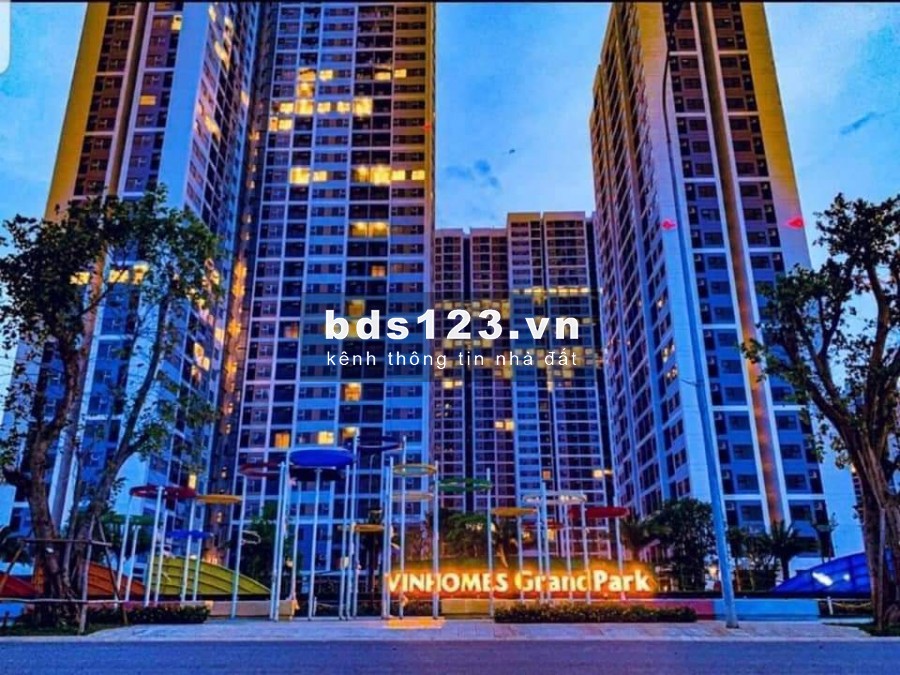 Căn hộ cao cấp khu Vinhome Grand Park Quận 9 giá tốt chỉ 450 triệu sỡ hữu ngay