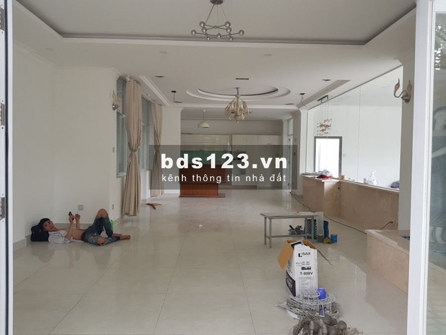 Cho thuê Biệt thự hầm 3 lầu 12x20m Cao Đức Lân An Phú Quận 2 MS:540