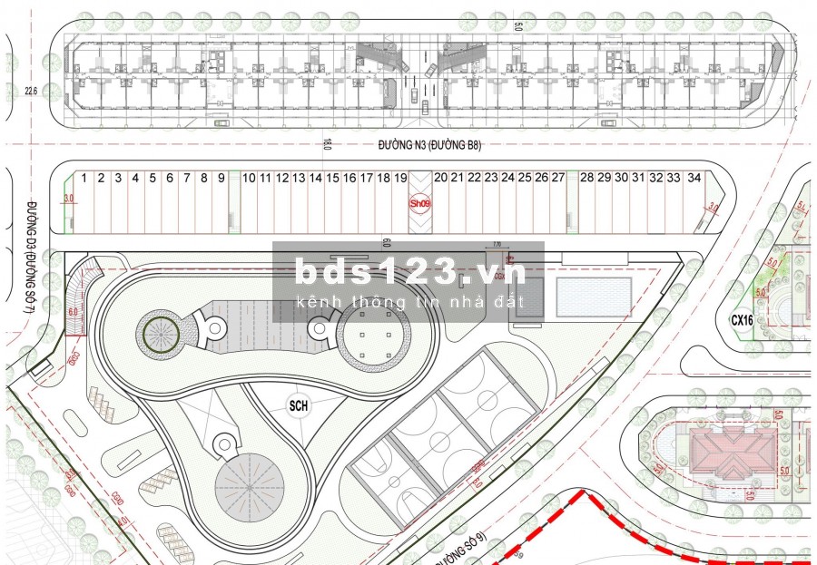 Bán nhà phố Saritown Sala, dãy SH9, 1 hầm, 4 lầu, giá 59 tỷ