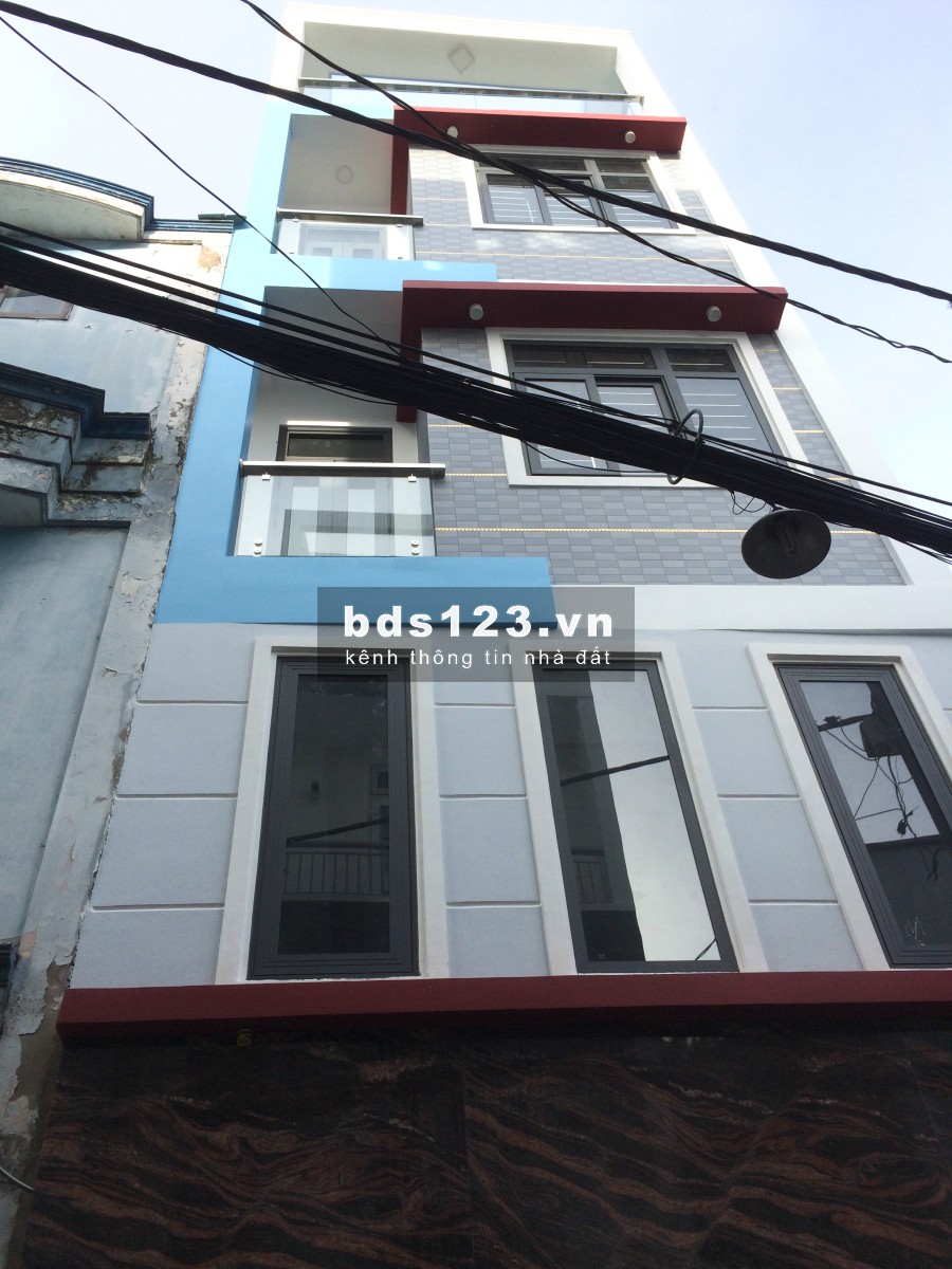 Bán Nhà 1 trệt 3 lầu sân thượng 7PN, 4WC, hẻm xe hơi 186 Bình Thới, Quận 11, gần vòng xoay Lê Đại Hành