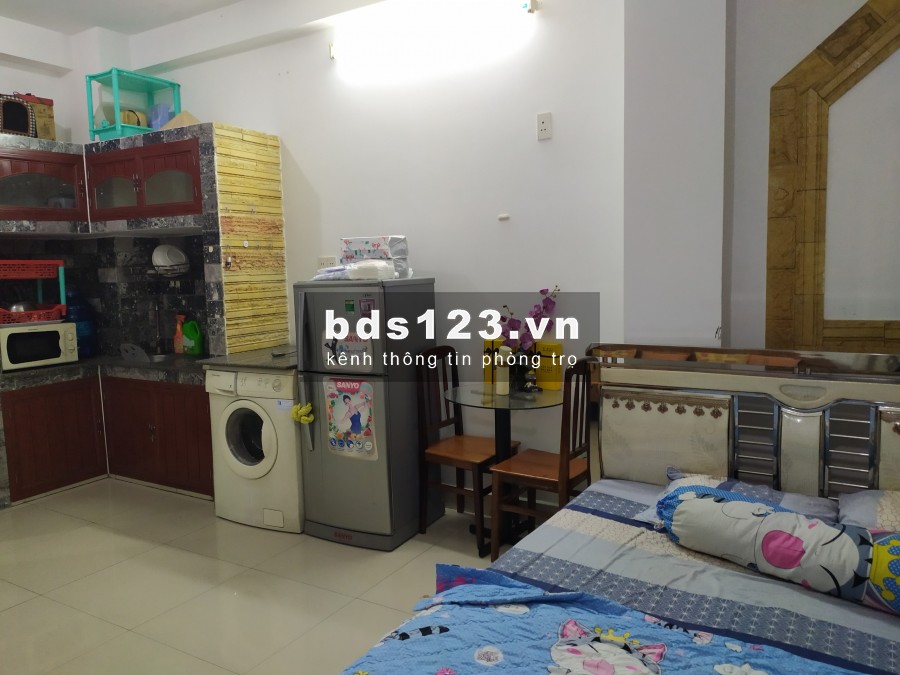 Cho thuê phòng trọ full nội thất tại Bình Thạnh giáp với Quận 1