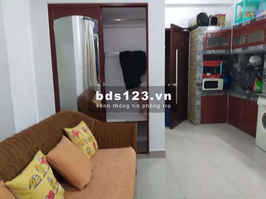 Cho thuê phòng trọ full nội thất tại Bình Thạnh giáp với Quận 1