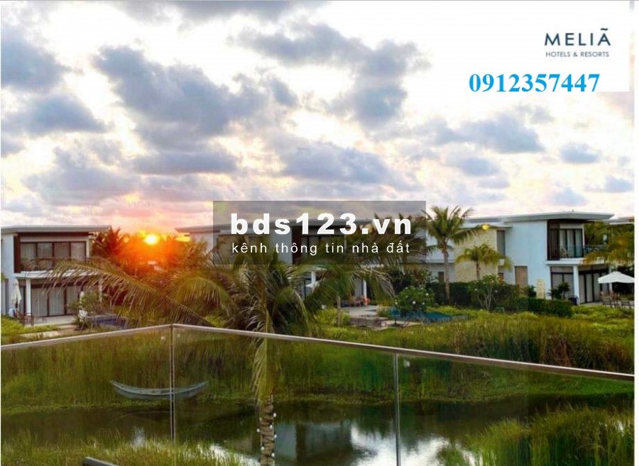 Biệt thự biển 3pn dự án Melia Hồ Tràm full nội thất 5* . lh 0912357447