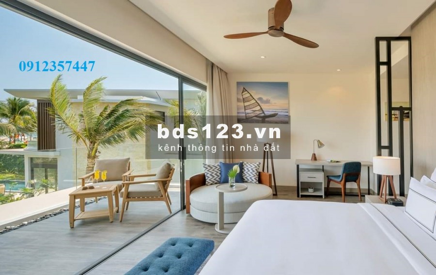 Biệt thự biển 3pn dự án Melia Hồ Tràm full nội thất 5* . lh 0912357447