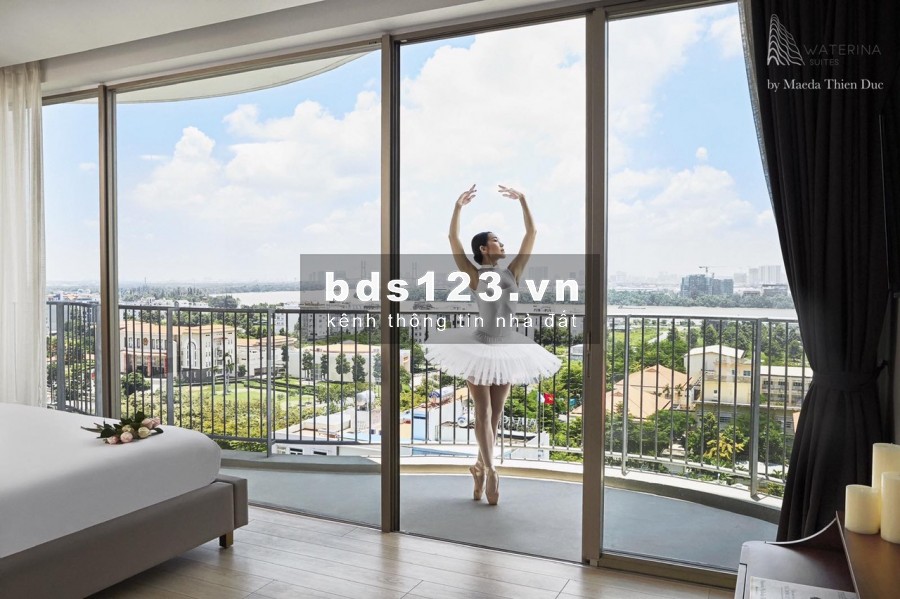 Siêu Phẩm Q2 Penhouse Waterina Suit 332m View toàn bộ sông