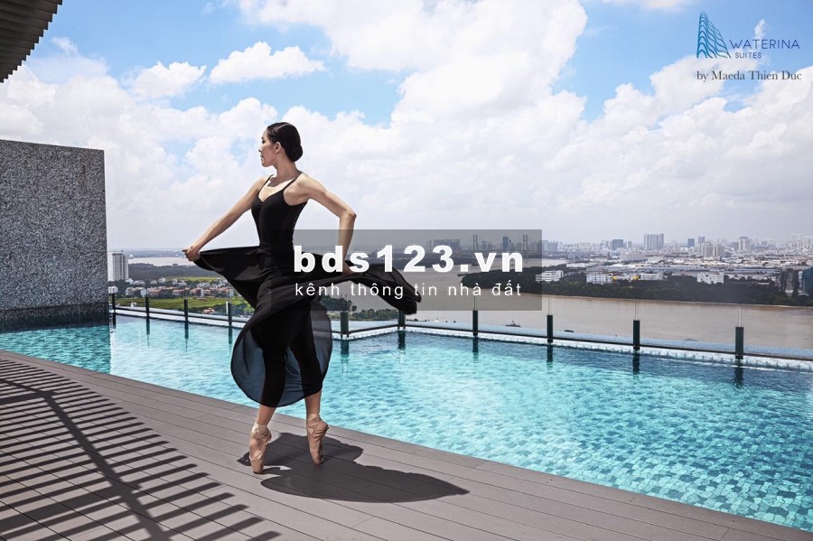 Siêu Phẩm Q2 Penhouse Waterina Suit 332m View toàn bộ sông