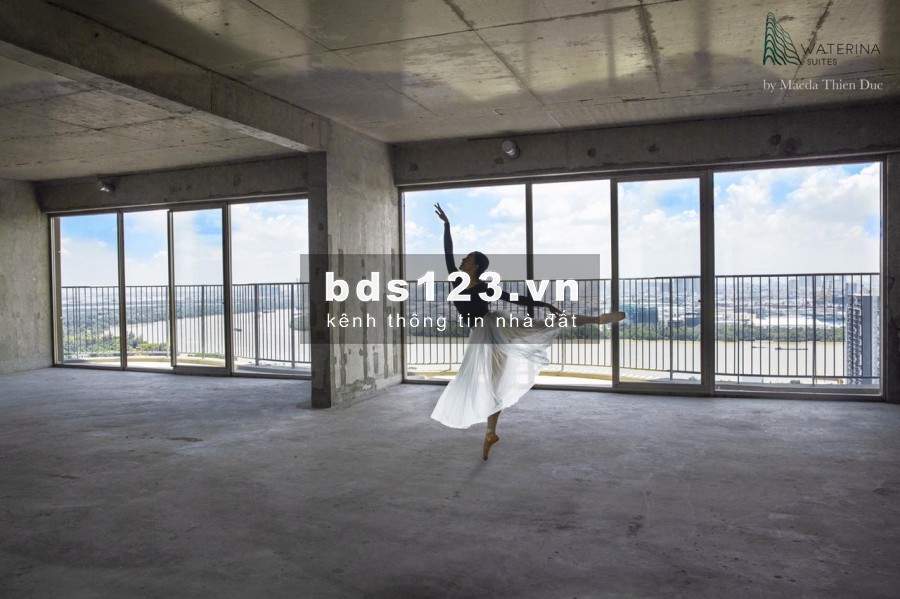 Siêu Phẩm Q2 Penhouse Waterina Suit 332m View toàn bộ sông