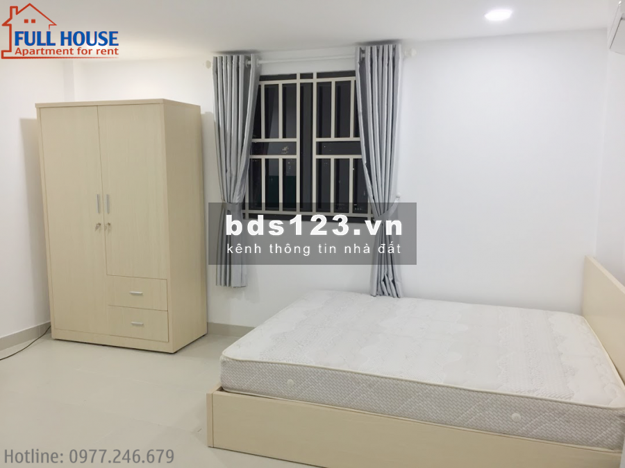 Phòng full nội thất ban công lớn Chợ Tân Quy Q7