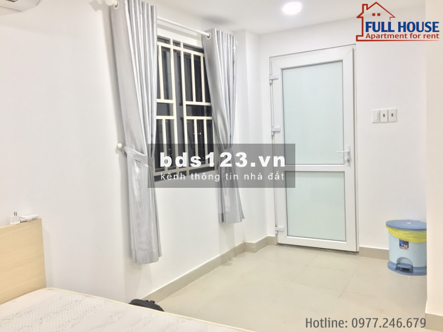 Phòng full nội thất ban công lớn Chợ Tân Quy Q7