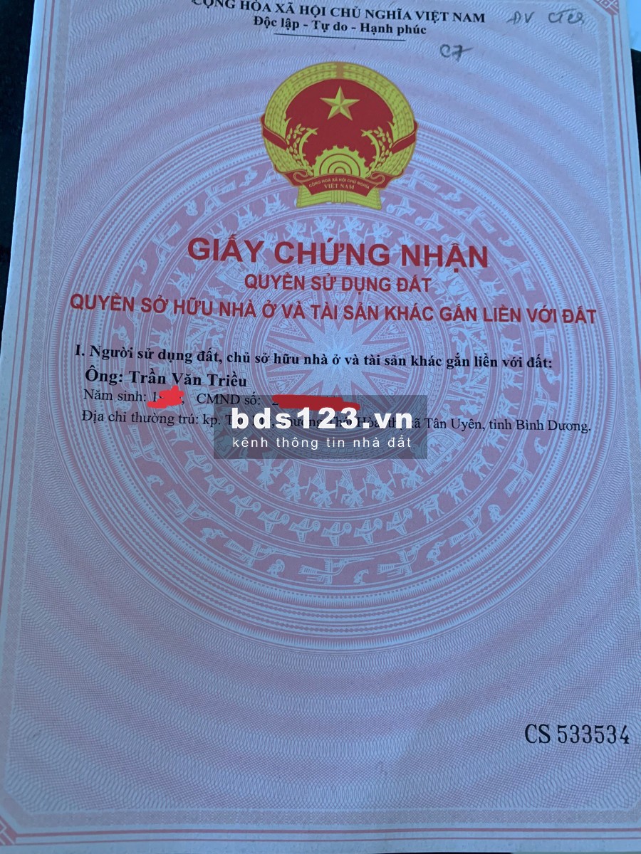 Bán đất 1.112m2 sổ riêng gần TTHC Đồng Xoài,mặt tiền QL14 giá chỉ 950 triệu