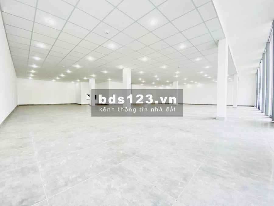 Cho Thuê Tòa nhà văn phòng mới hầm 7 lầu 2000m2 trần não Bình An Quận 2 MS:472