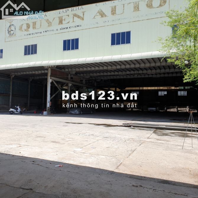 Cho thuê Chành xe 4100m2. MT Kinh Dương Vương .An Lạc Bình Tân. 50k/ m2