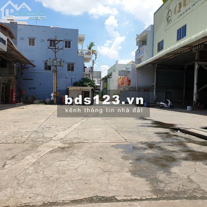 Cho thuê Chành xe 4100m2. MT Kinh Dương Vương .An Lạc Bình Tân. 50k/ m2