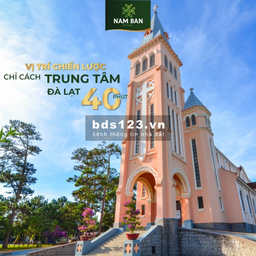 Nam Ban Villas Lâm Đồng - đất nền biệt thự liền kề Đà Lạt