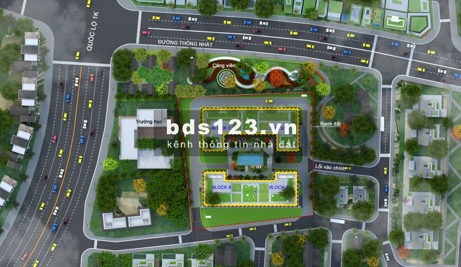 Bán lỗ căn hộ 2PN 51,3m2 còn 1tỷ 580tr, 2PN 57m2 1,7tỷ, 1PN 36m2 1,3tỷ chung cư Bcons Plaza