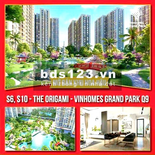 THE ORIGAMI - Vinhome's Grand Park Q9, chỉ cần 400 triệu sở hữu ngay căn hộ 2-3 PN ngân hàng cho vay 80%.