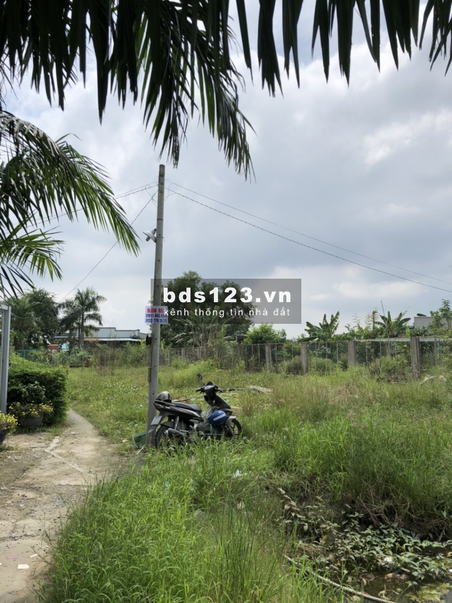 Bán đất 2 mặt tiền đường Hóc Hưu, Quy Đức, Bình Chánh. DT 566m2 ngang 12x48m, giá 1,8 tỷ SHR